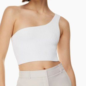 ARITZIA - Sculpt Knit One-Shoulder Cropped Tank